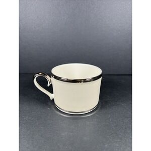 Lenox Ivory Frost Flat Cup New Made In The USA